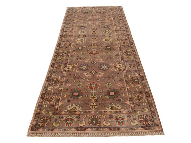 Detail image of 2' 10 x 8' 8 Hand Knotted Kazak Runner Rug