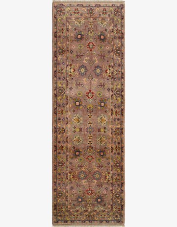 2' 10 x 8' 8 Hand Knotted Kazak Runner Rug
