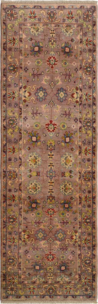 2' 10 x 8' 8 Hand Knotted Kazak Runner Rug