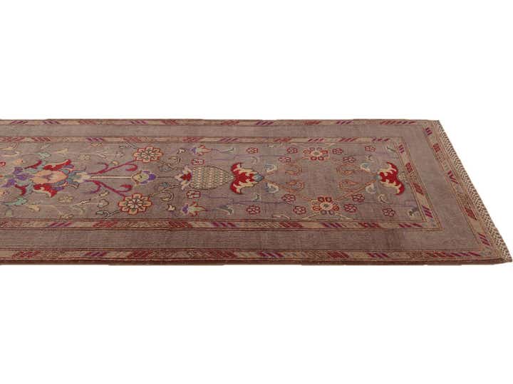 2' 9 x 9' 10 Hand Knotted Kazak Runner Rug