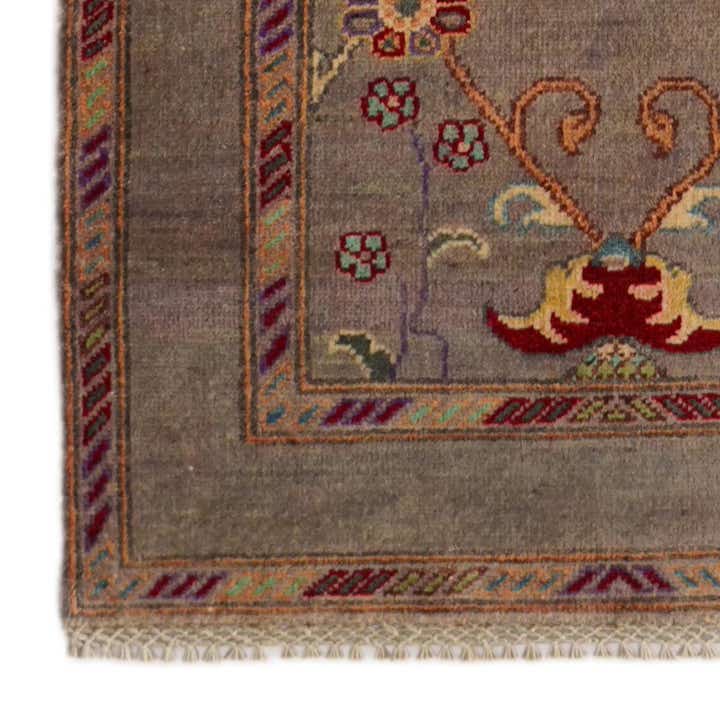 2' 9 x 9' 10 Hand Knotted Kazak Runner Rug