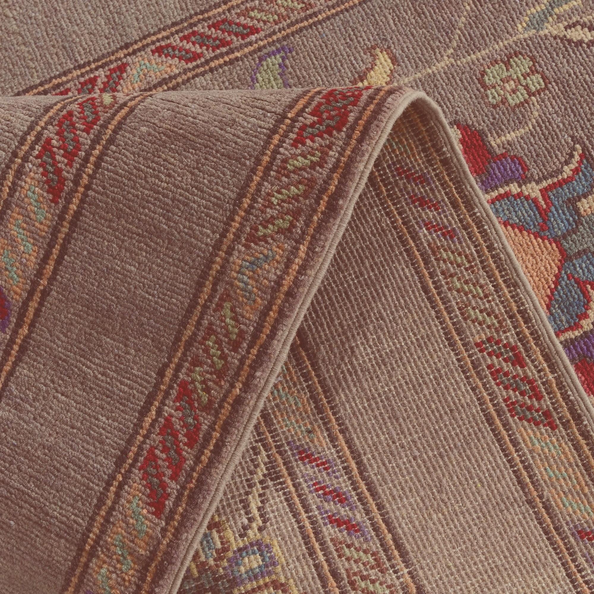 2' 9 x 9' 10 Hand Knotted Kazak Runner Rug