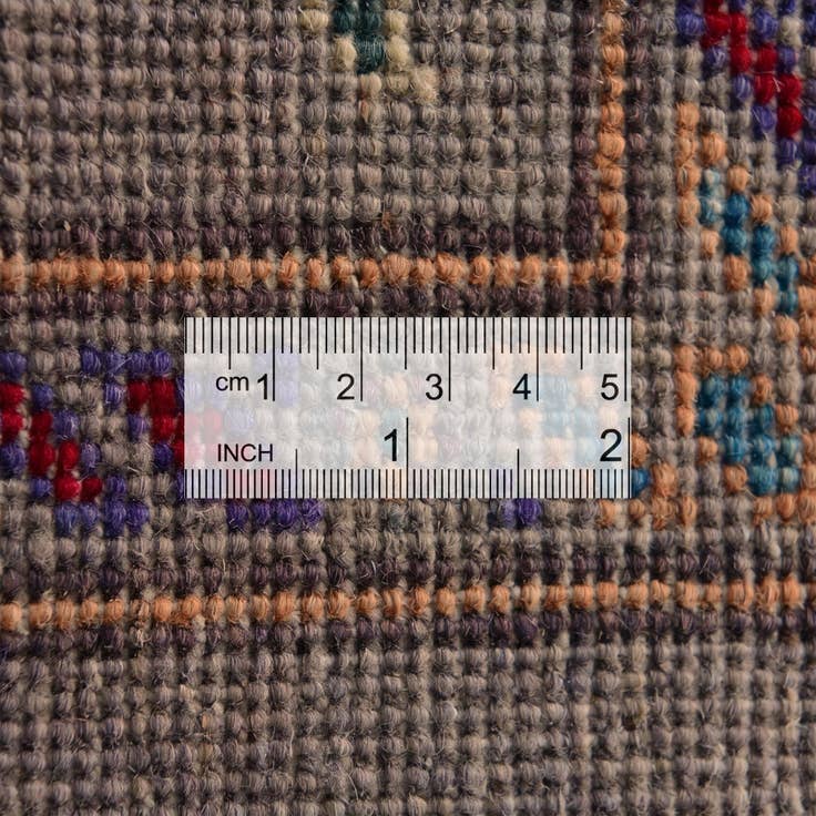 Detail image of 2' 9 x 9' 10 Hand Knotted Kazak Runner Rug