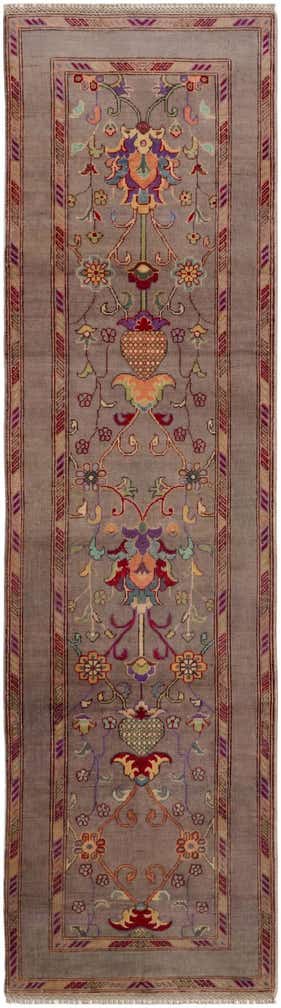 2' 9 x 9' 10 Hand Knotted Kazak Runner Rug