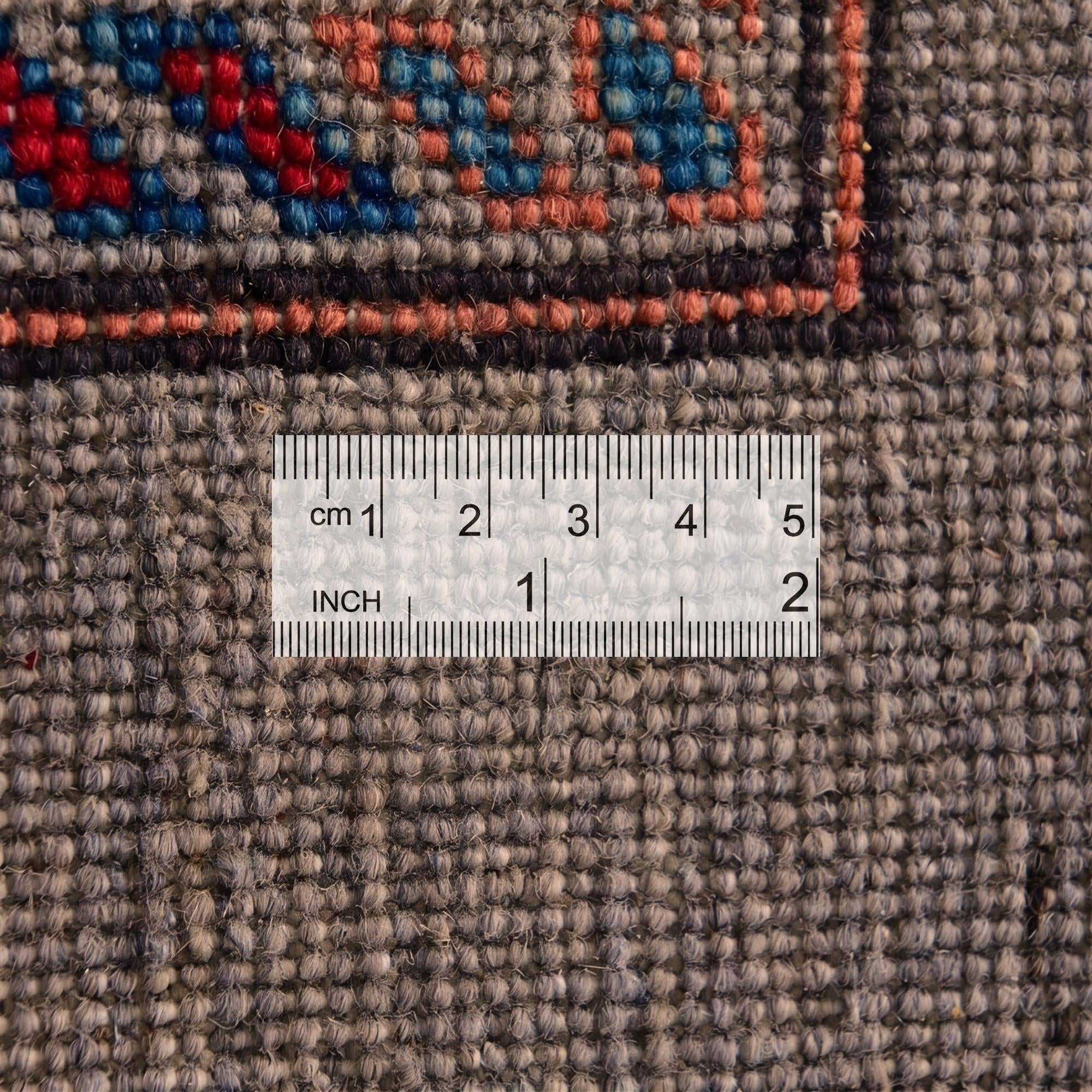 2' 9 x 10' Hand Knotted Kazak Runner Rug