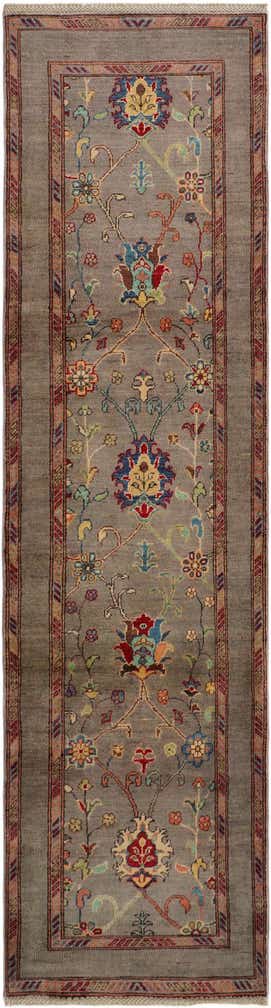 2' 9 x 10' Hand Knotted Kazak Runner Rug