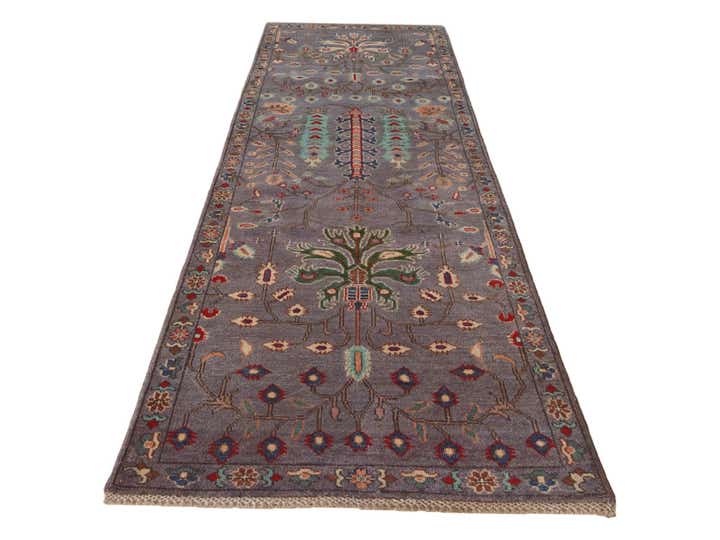 2' 9 x 9' 8 Hand Knotted Kazak Runner Rug