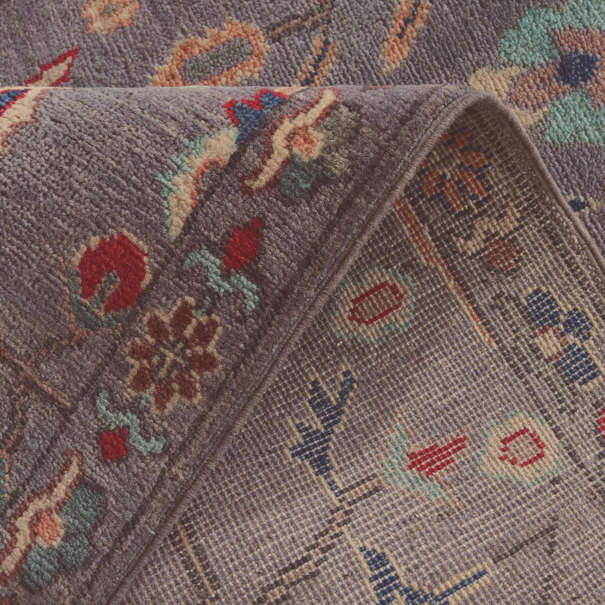 2' 9 x 9' 8 Hand Knotted Kazak Runner Rug