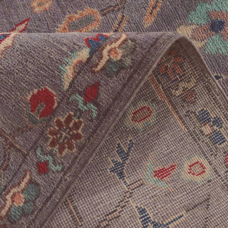 Detail image of 2' 9 x 9' 8 Hand Knotted Kazak Runner Rug