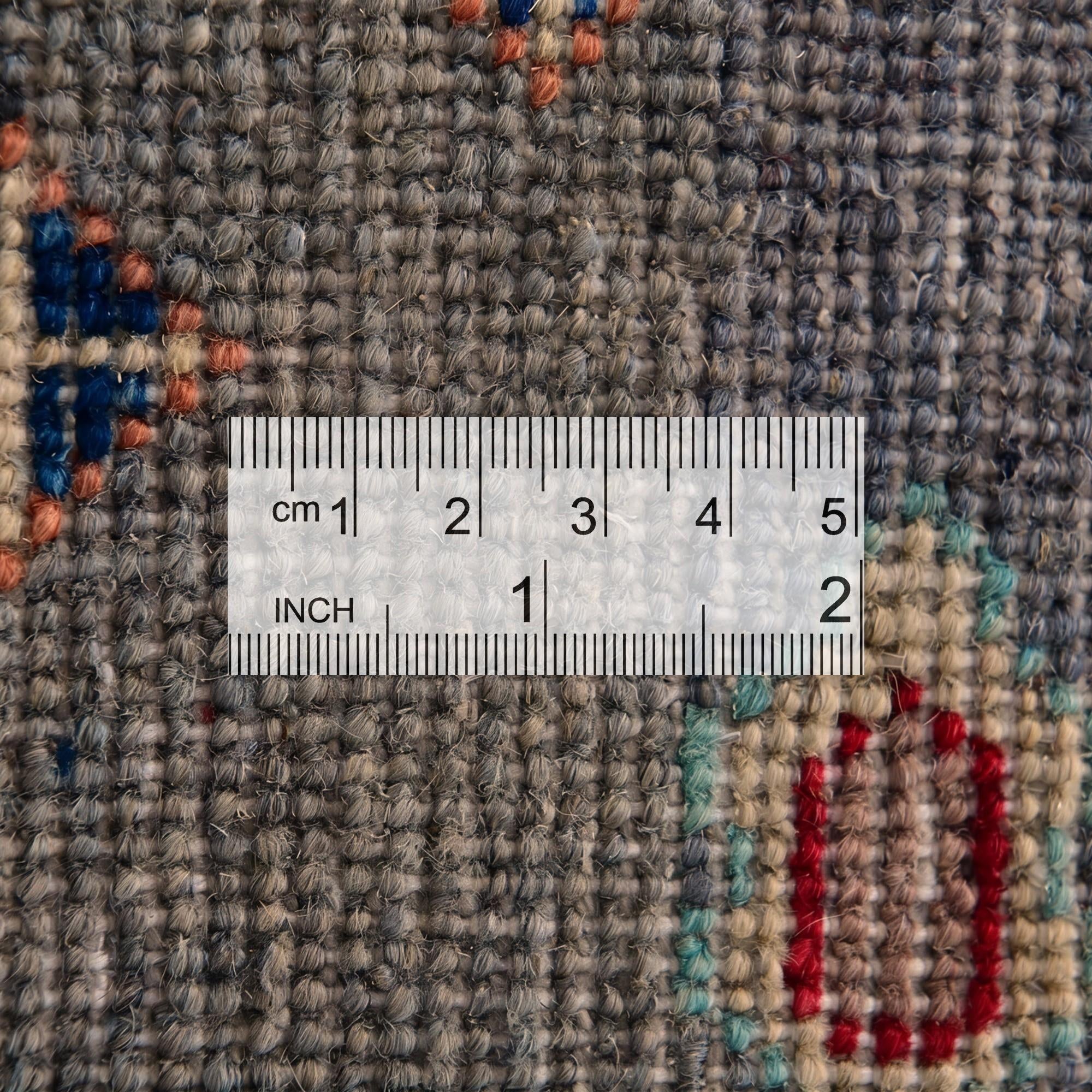 2' 9 x 9' 8 Hand Knotted Kazak Runner Rug