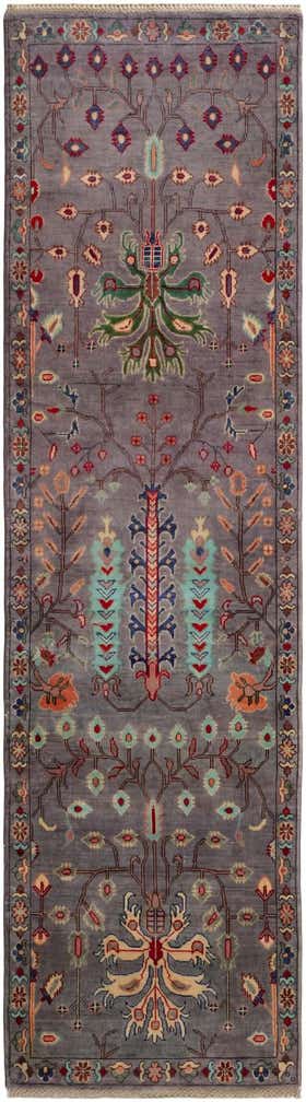 2' 9 x 9' 8 Hand Knotted Kazak Runner Rug