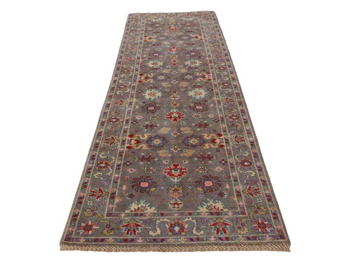 2' 10 x 9' 9 Hand Knotted Kazak Runner Rug