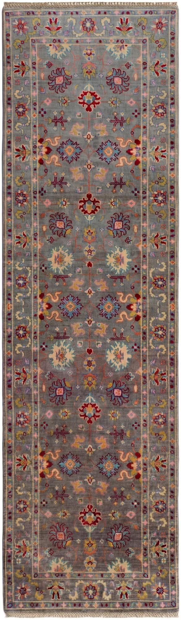 2' 10 x 9' 9 Hand Knotted Kazak Runner Rug
