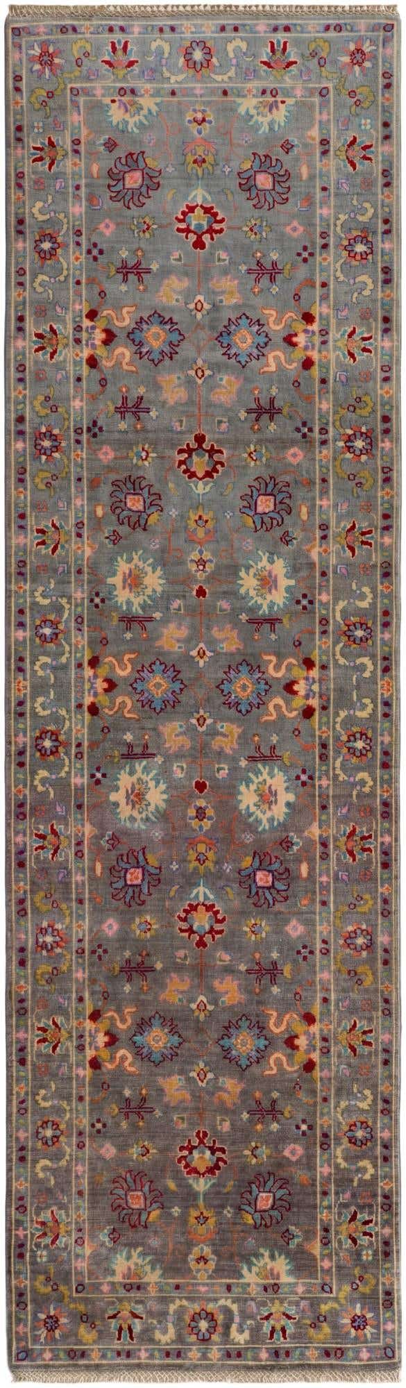 2' 10 x 9' 9 Hand Knotted Kazak Runner Rug