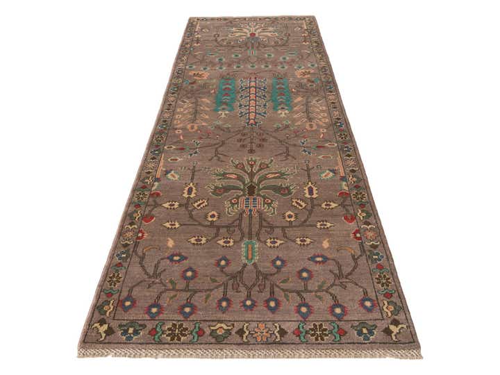 2' 9 x 9' 6 Hand Knotted Kazak Runner Rug