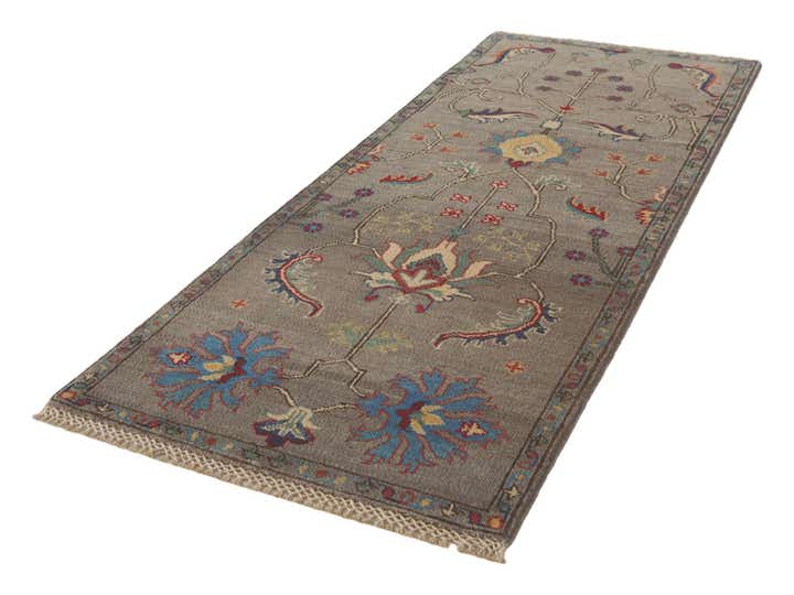 2' 2 x 5' 11 Hand Knotted Kazak Runner Rug