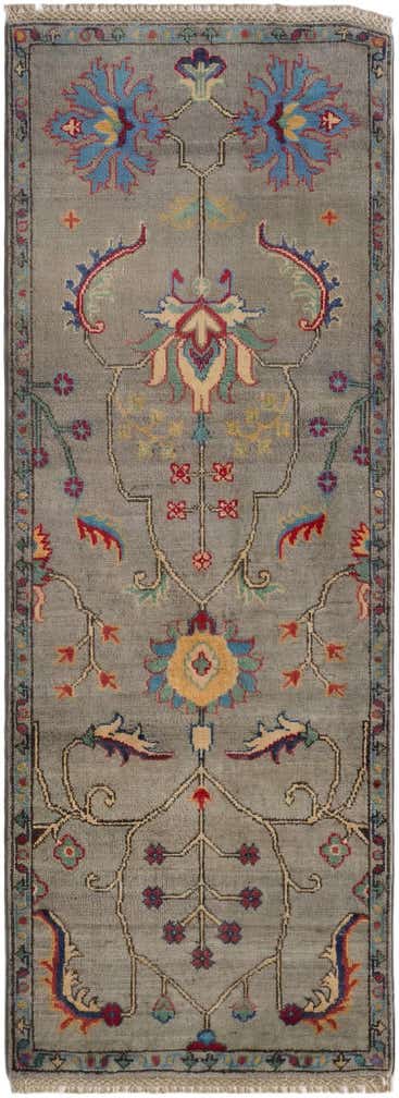 2' 2 x 5' 11 Hand Knotted Kazak Runner Rug