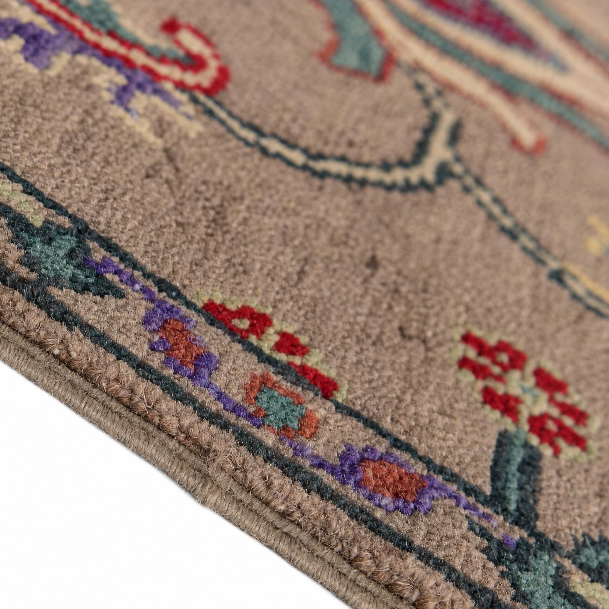 65cm x 175cm anudado a mano Kazak Alfombra Pasillera