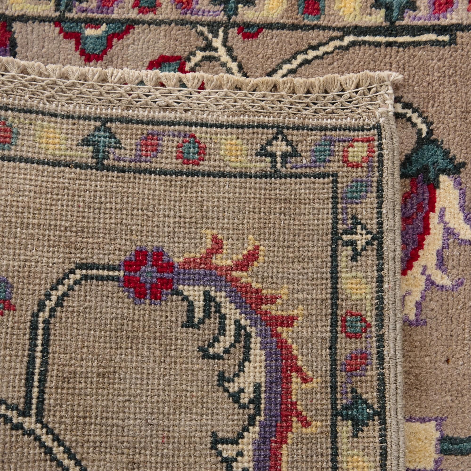65cm x 175cm anudado a mano Kazak Alfombra Pasillera