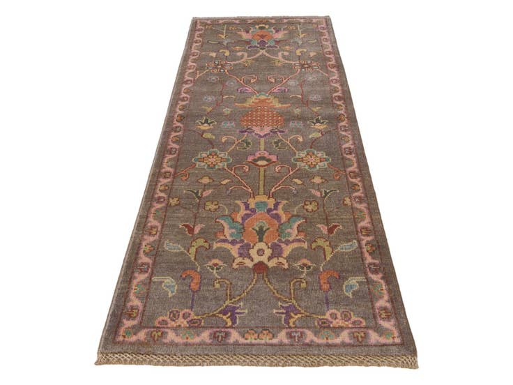 Detail image of 2' x 5' 11 Hand Knotted Kazak Runner Rug