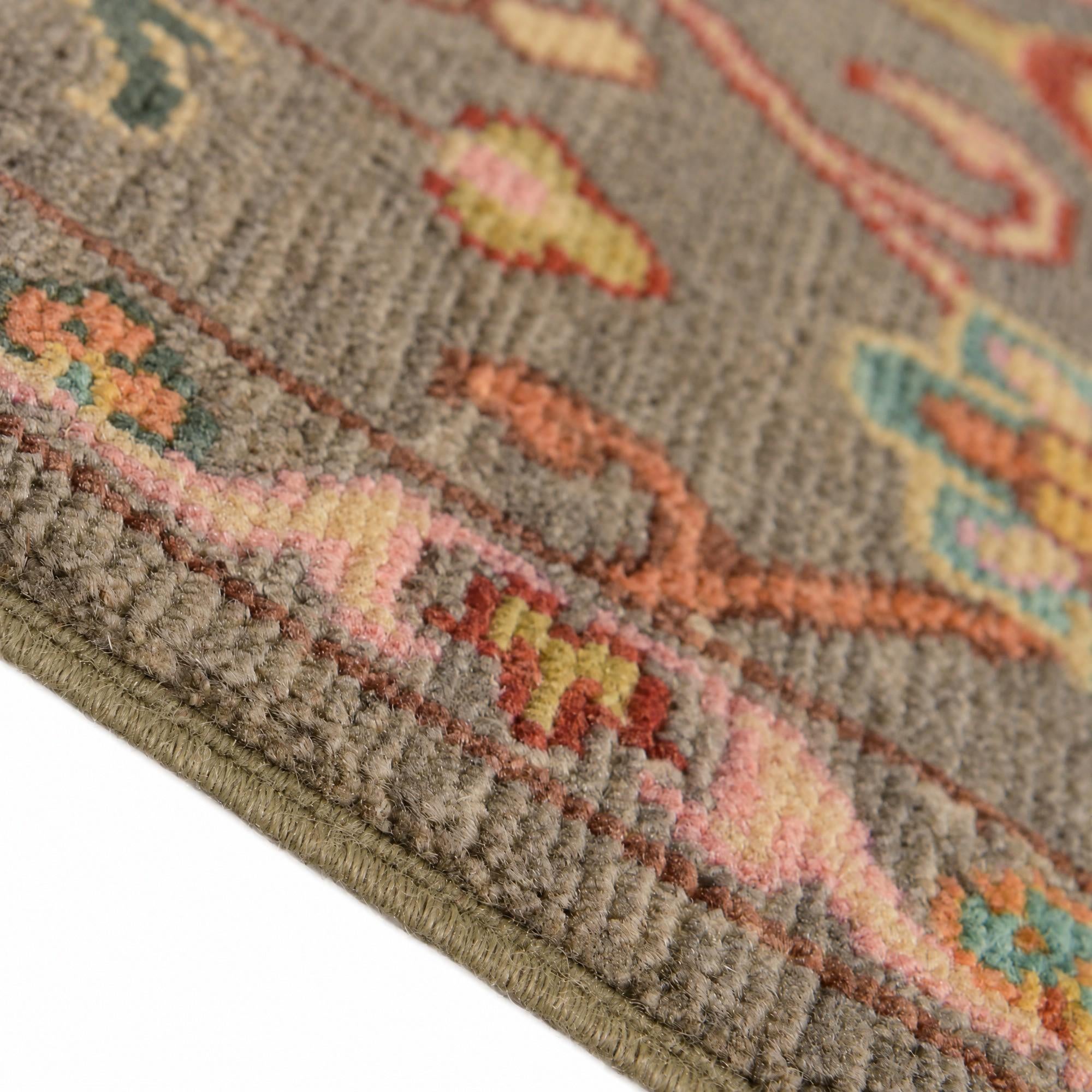 60cm x 180cm Hand Knotted Kazak Runner Rug