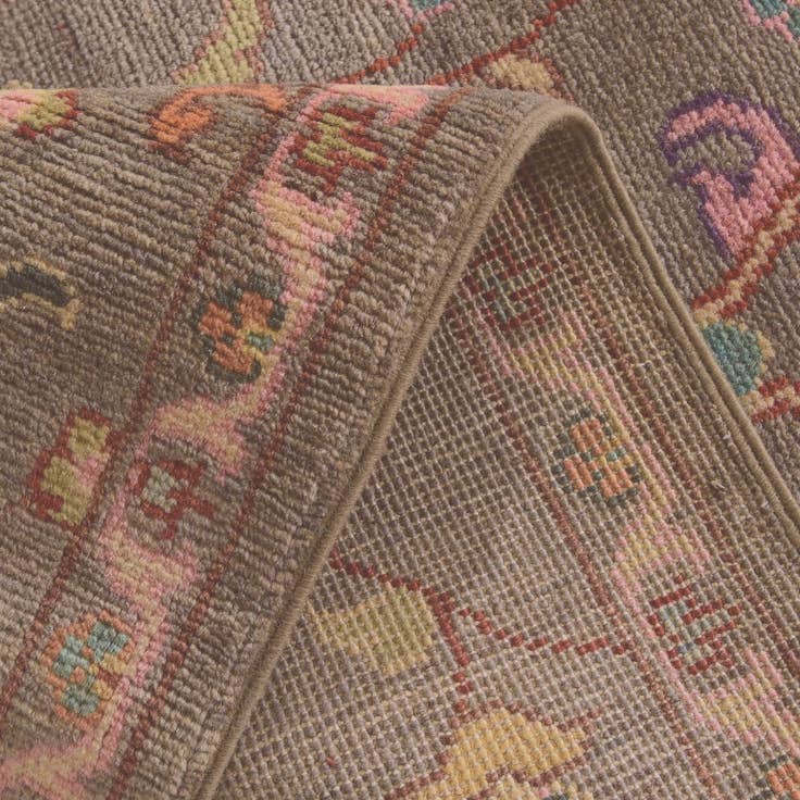 Detail image of 2' x 5' 11 Hand Knotted Kazak Runner Rug