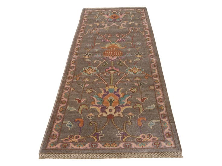 Detail image of 2' x 5' 11 Hand Knotted Kazak Runner Rug