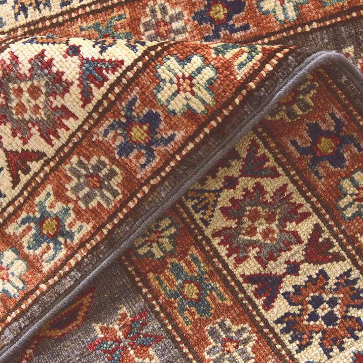 Detail image of 2' 10 x 9' 6 Hand Knotted Kazak Runner Rug