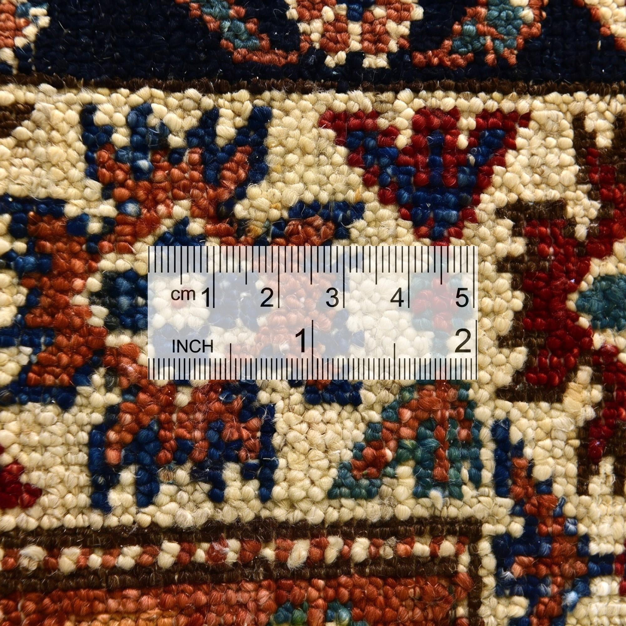 2' 10 x 9' 6 Hand Knotted Kazak Runner Rug