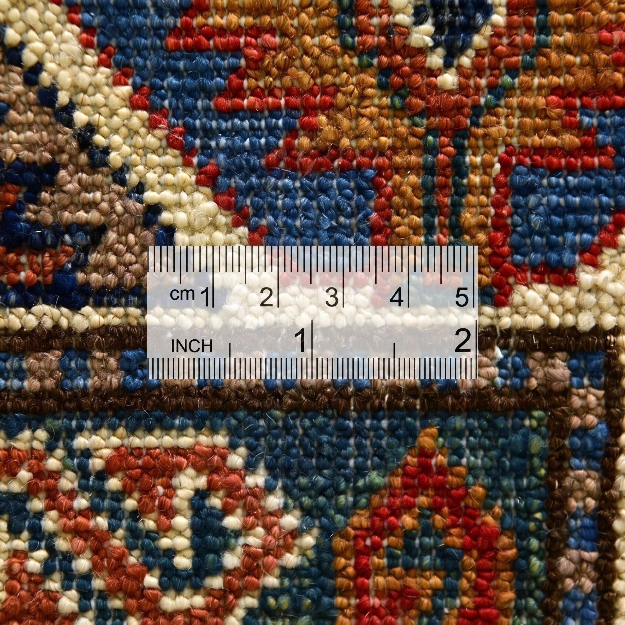 2' 9 x 8' 10 Hand Knotted Kazak Runner Rug
