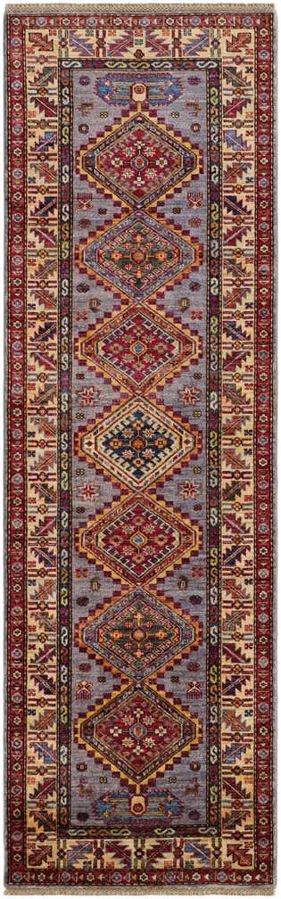 2' 8 x 8' 6 Hand Knotted Kazak Runner Rug