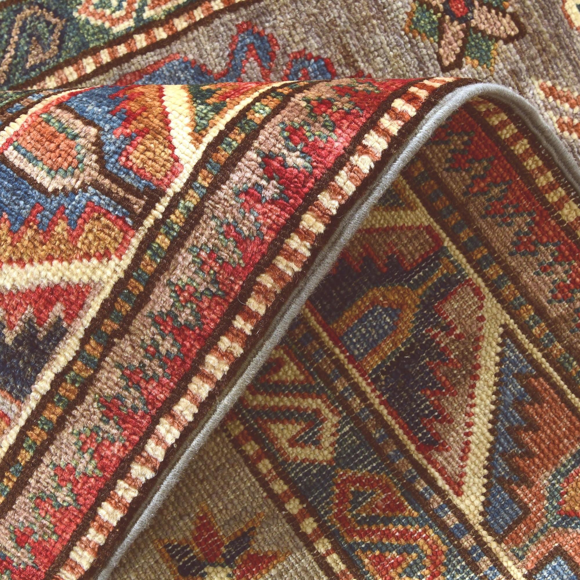 2' 8 x 8' 10 Hand Knotted Kazak Runner Rug