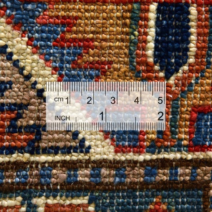 Detail image of 2' 8 x 8' 10 Hand Knotted Kazak Runner Rug