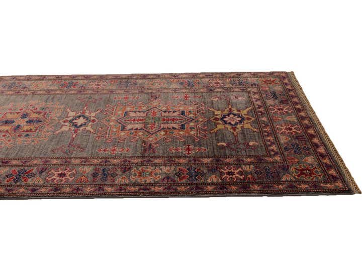 2' 9 x 8' 2 Hand Knotted Kazak Runner Rug