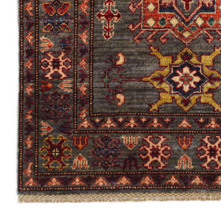 2' 9 x 8' 2 Hand Knotted Kazak Runner Rug