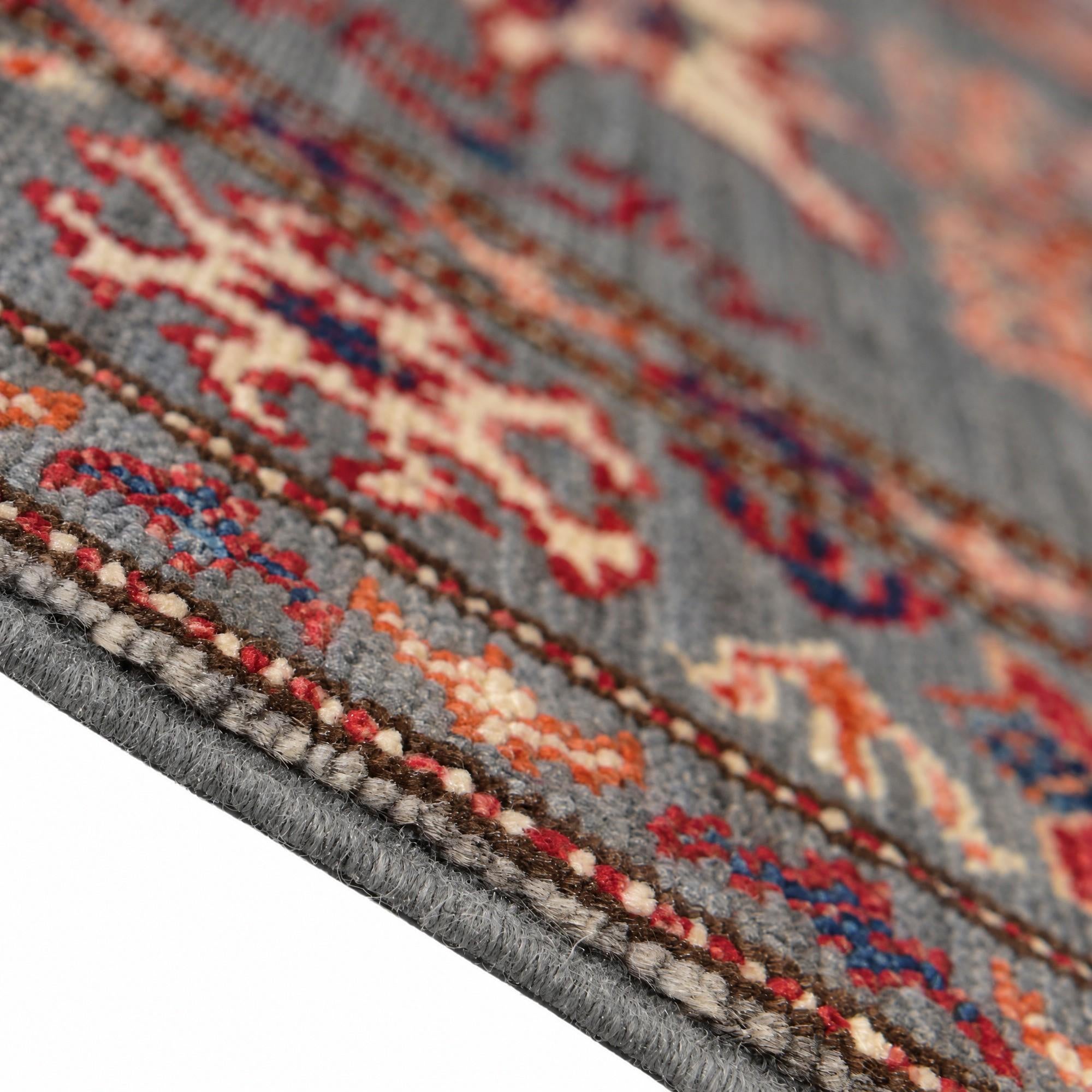 85cm x 250cm anudado a mano Kazak Alfombra Pasillera