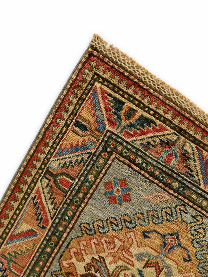 2' 6 x 7' 7 Hand Knotted Kazak Runner Rug