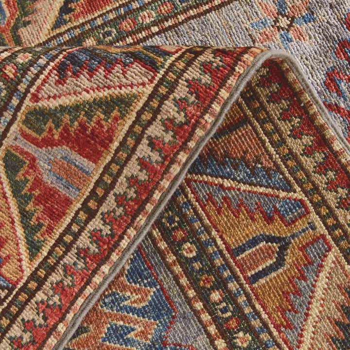 2' 6 x 7' 7 Hand Knotted Kazak Runner Rug