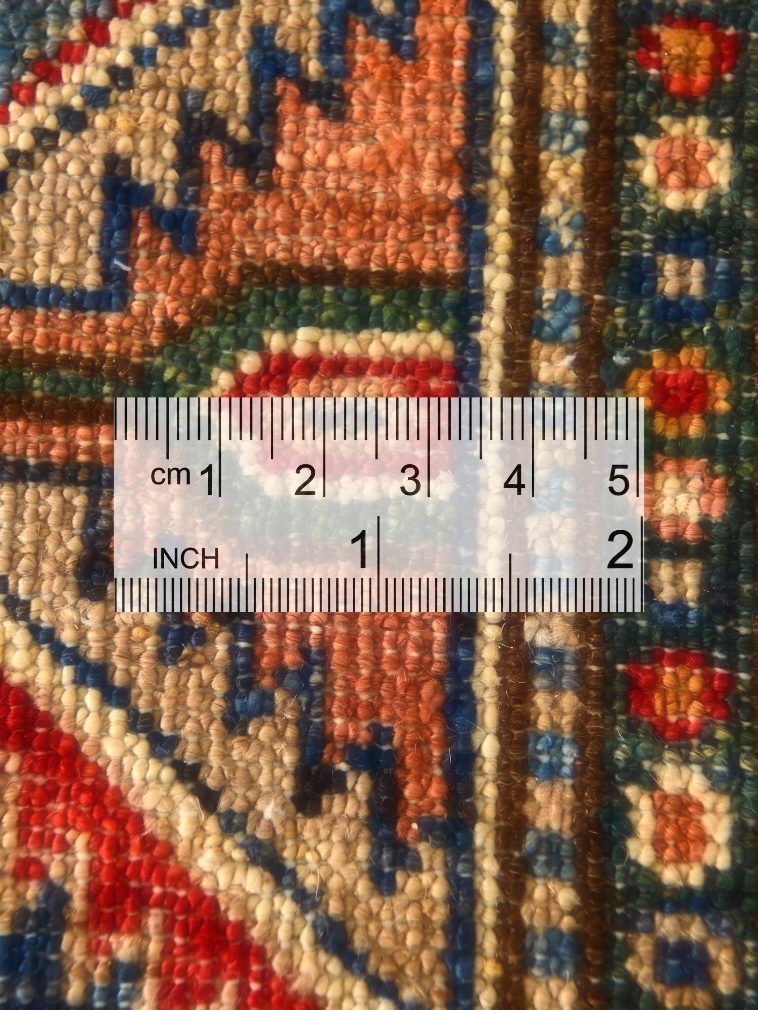 2' 6 x 7' 7 Hand Knotted Kazak Runner Rug