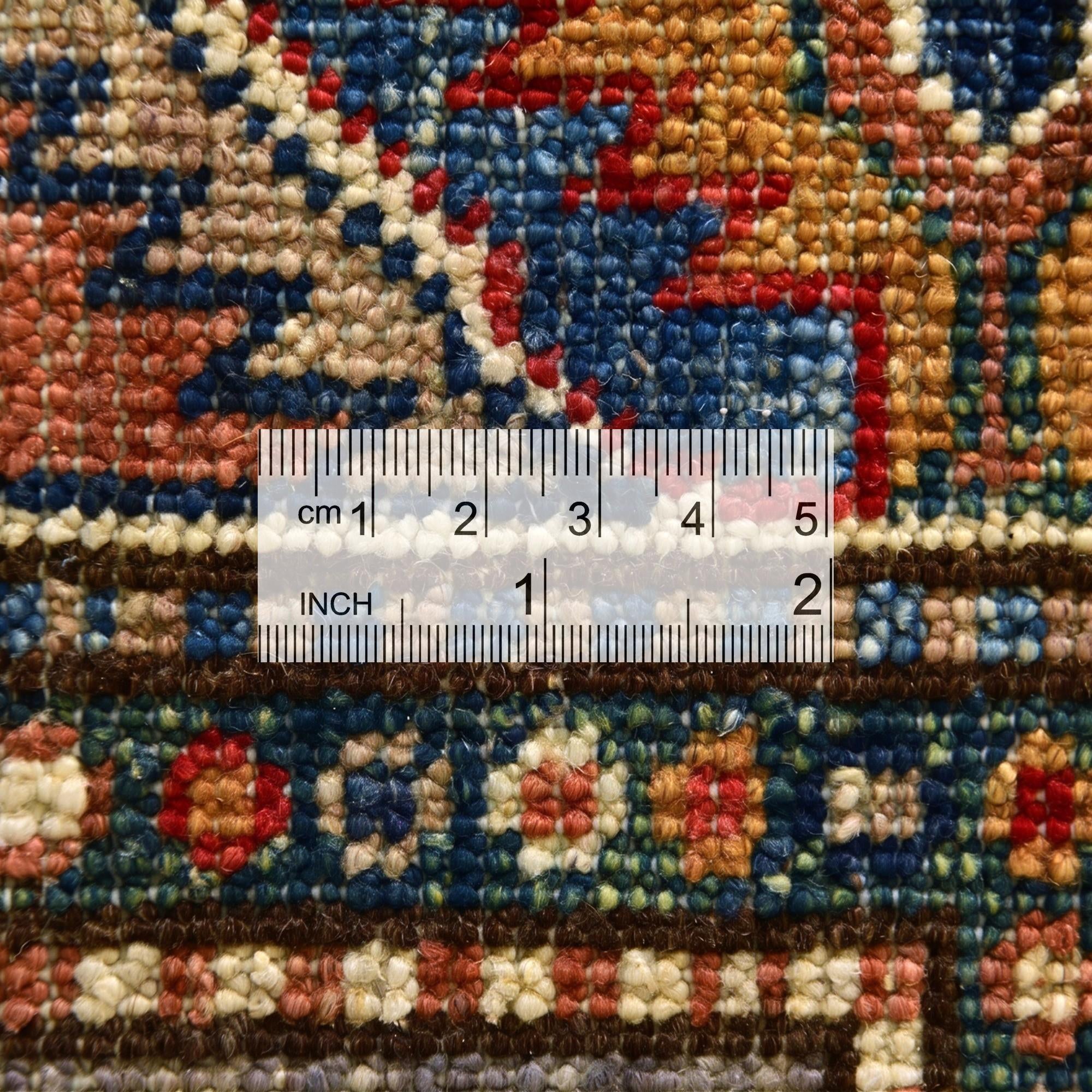 2' 7 x 8' Hand Knotted Kazak Runner Rug
