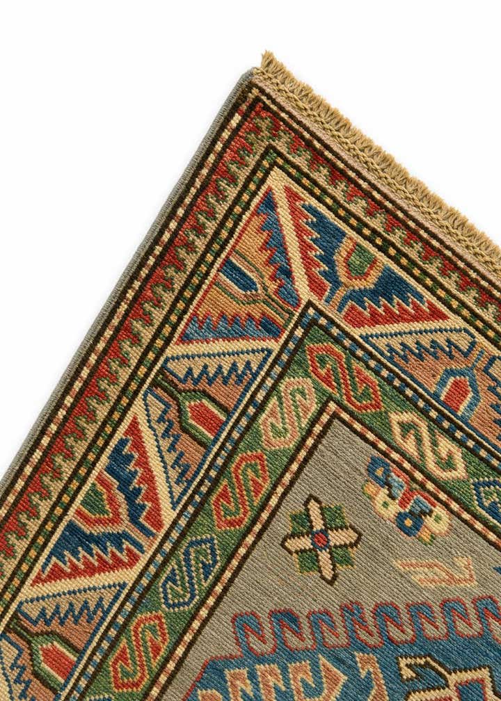 2' 9 x 9' 6 Hand Knotted Kazak Runner Rug