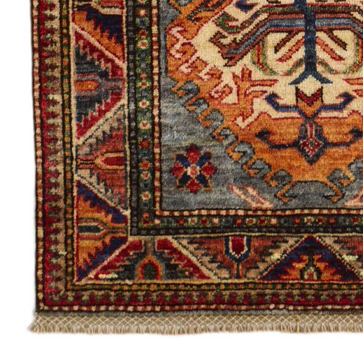 2' 6 x 7' 10 Hand Knotted Kazak Runner Rug
