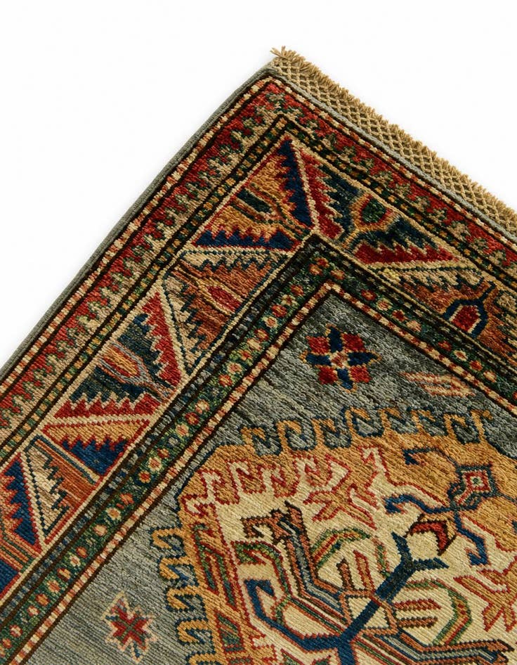 Detail image of 2' 7 x 7' 10 Hand Knotted Kazak Runner Rug