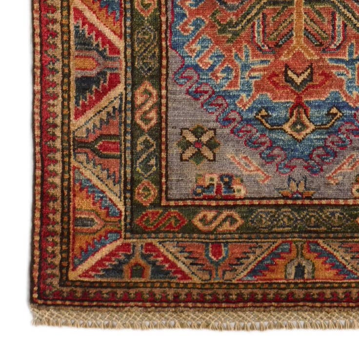 Detail image of 2' 7 x 9' 1 Hand Knotted Kazak Runner Rug