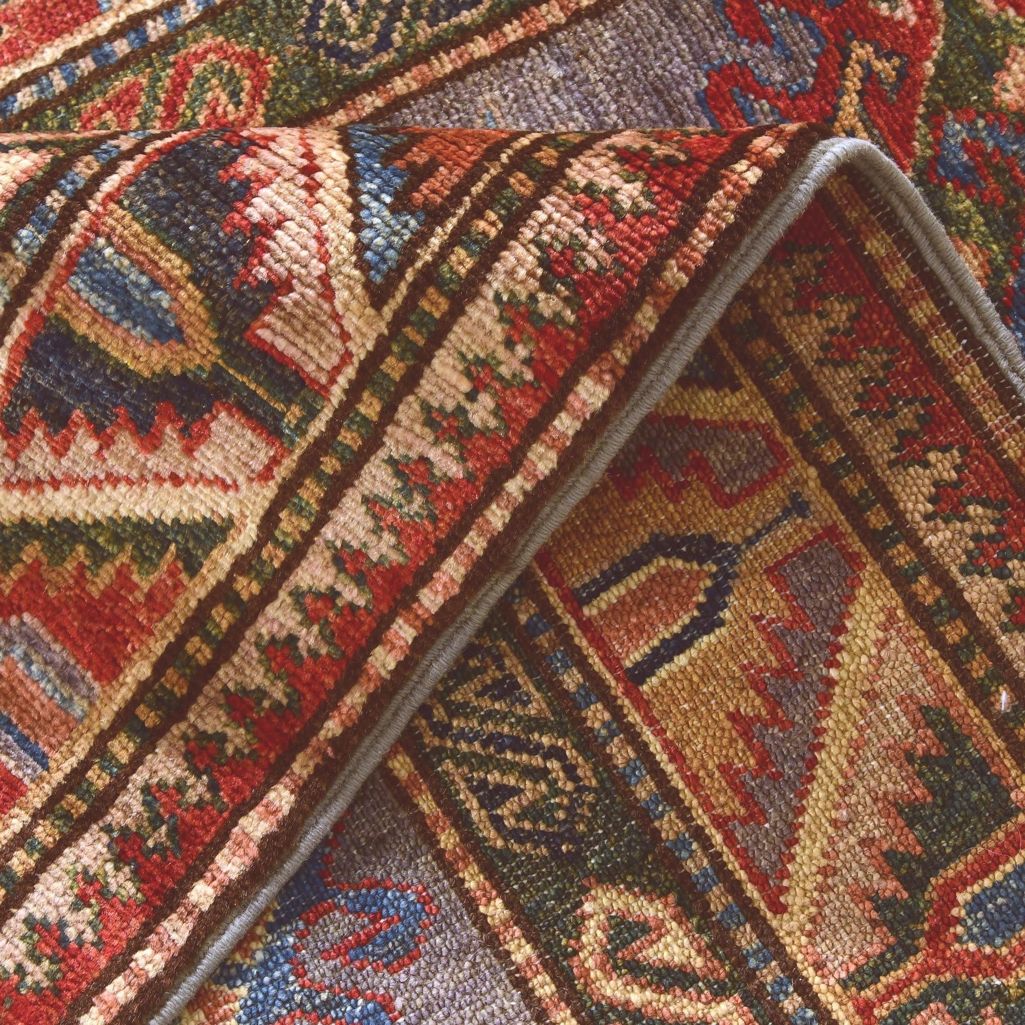2' 7 x 9' 1 Hand Knotted Kazak Runner Rug