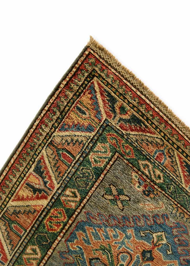 2' 10 x 8' Hand Knotted Kazak Runner Rug