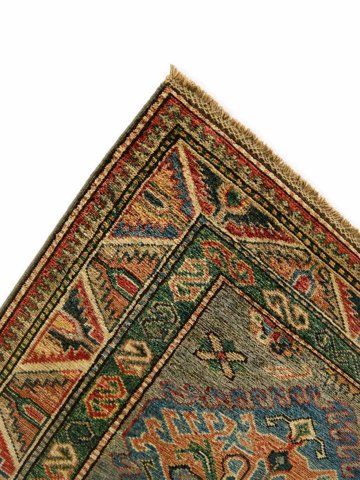 2' 10 x 8' Hand Knotted Kazak Runner Rug