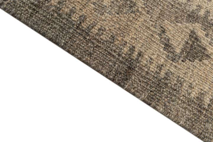2' 10 x 9' 10 Hand Woven Kilim Maymana Wool Runner Rug