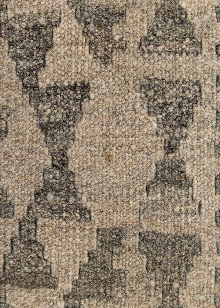 2' 10 x 9' 10 Hand Woven Kilim Maymana Wool Runner Rug