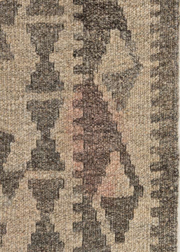 2' 10 x 9' 10 Hand Woven Kilim Maymana Wool Runner Rug